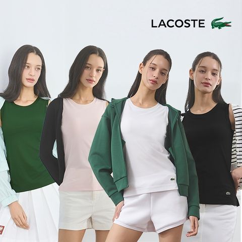 [26신상] 라코스테 울트라라이트 메쉬 런닝형 브라탑 4종