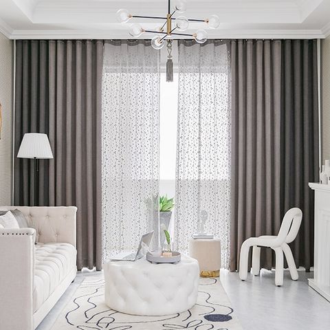 ★W단독★[슈퍼특대형] 지나송 프레스티지 자수레이스 암막커튼 풀세트(아멜리아)_큰거실