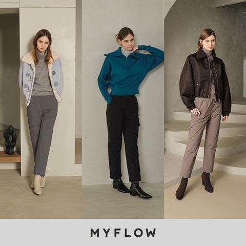 25FW[마이플로우] 따뜻한 오리털 팬츠 3종 여성