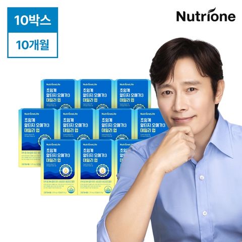 뉴트리원 초임계 알티지 오메가3 데일리업 10개월분