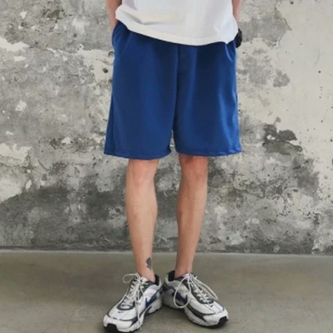 남자 트레이닝 와이드 밴딩 면 반바지 DMES-PTH-STS11899710