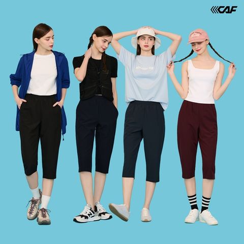 26SS[르까프] 썸머 7부 냉감 팬츠 4종, 여성