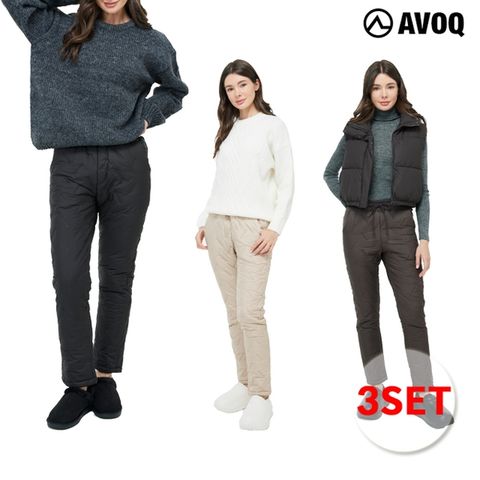25FW [아보크] 패딩팬츠 3종, 여성