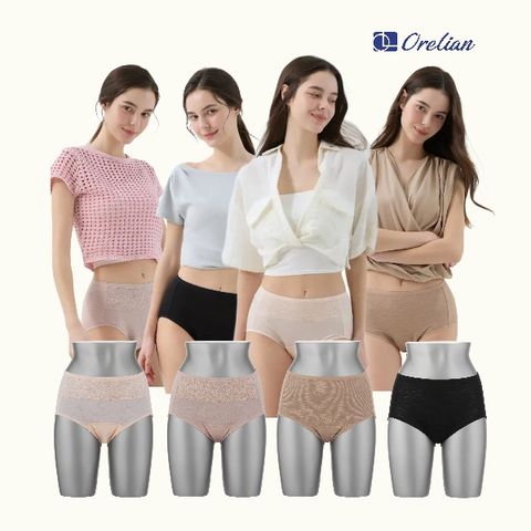 오렐리안 인견 기능성 안심팬티 4종