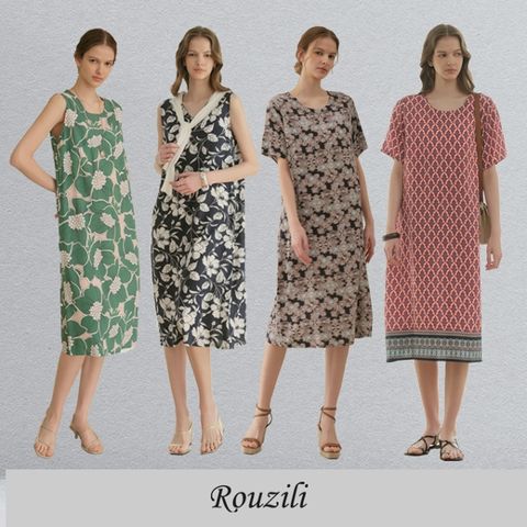 [초특가]로질리 썸머 쿨 인견 원피스 4종 + 브라캡 1세트