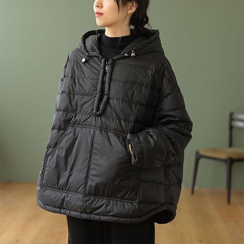 [헬리꽁땡]앞포켓후드패딩점퍼