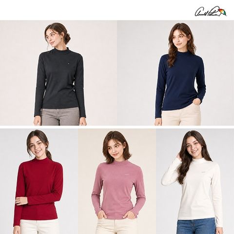 26FW[아놀드파마]데일리 긴팔 모크넥 5종, 여성