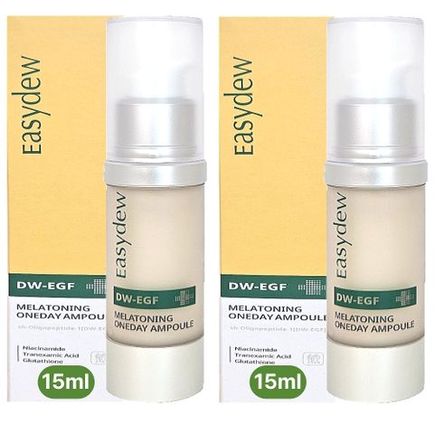 대웅제약 이지듀 EGF  멜라토닝 원데이 앰플 15ml 2개