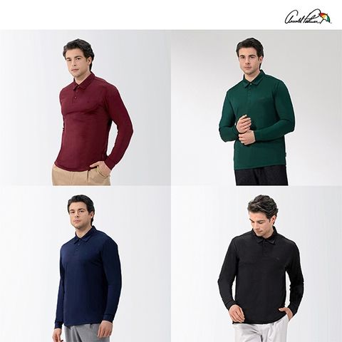 26SS[아놀드파마]기능성 긴팔 카라 티셔츠 4종, 남성