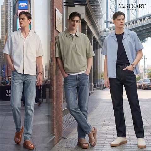 [파격특가] 맥스튜어트 에어 라이트 데님 3종, 남성