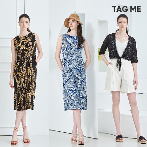 [태그미] 썸머 원피스 + 볼레로 3종 세트
