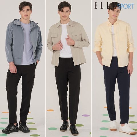 [엘르스포츠] 기능성 멀티 팬츠 3종 남성