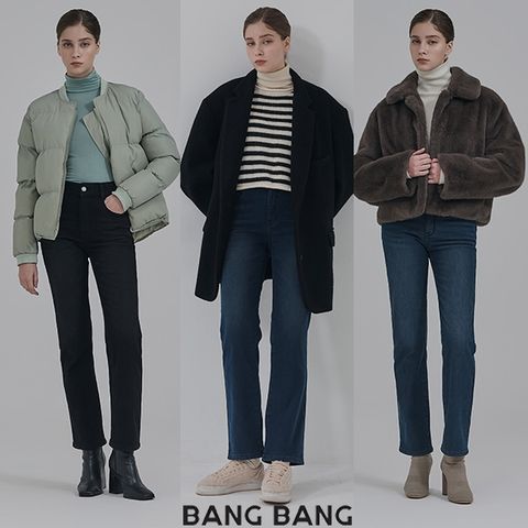 [뱅뱅] 25 라이크라 본딩 데님 3종 여성