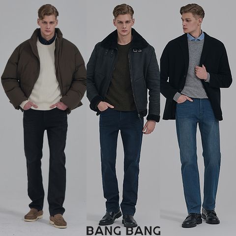 [뱅뱅] 25 라이크라 본딩 데님 3종 남성