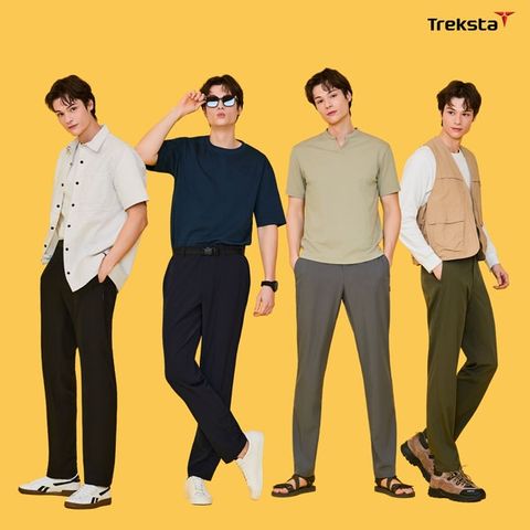 [트렉스타스포츠]멀티 팬츠4종(+벨트1종) 남성