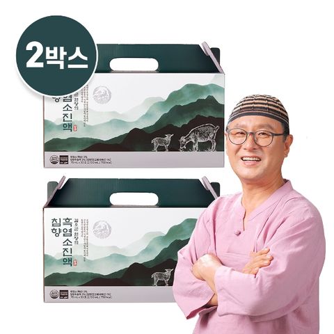 김오곤 원장의 흑염소 진액 침향 2박스 (총 60포)