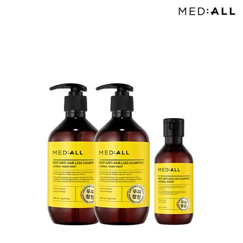 [우디허벌향] 메디올 두피청정 샴푸 480ml 2개 + 100ml