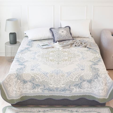 23년S/S 한스콜렉션 워셔블 코튼 자카드 카페트 4종세트_특대형