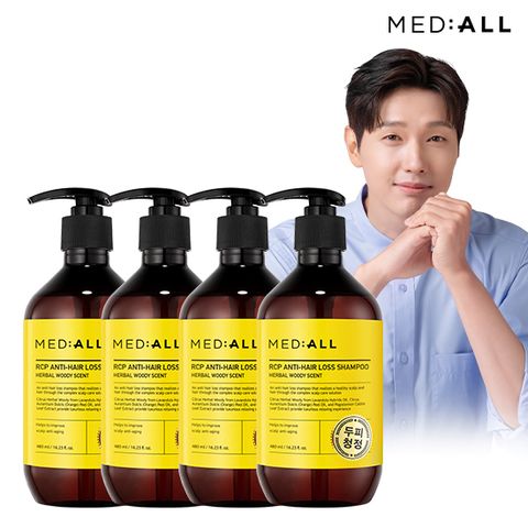 메디올 두피청정 샴푸 (우디허벌향 ) 480ml*4EA