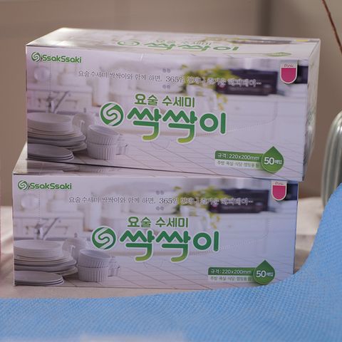 뽑아쓰는 요술 수세미 싹싹이 410매