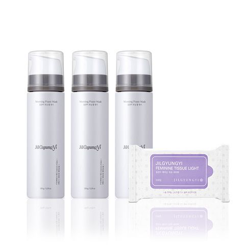 질경이 모닝폼 워시 150ml 3개 + 페미닌티슈 증정!