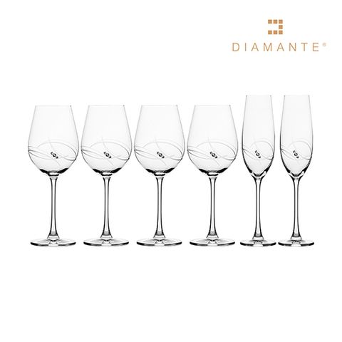 디아망떼 크리스탈 와인글라스 6P