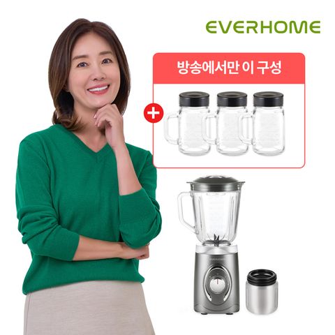 에버홈 글라스텐 파워믹서기 EV-MC7000