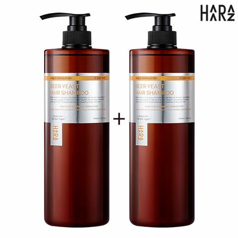 [대용량 초특가] 하라즈 맥주효모 단백질샴푸 1,000ml 1+1