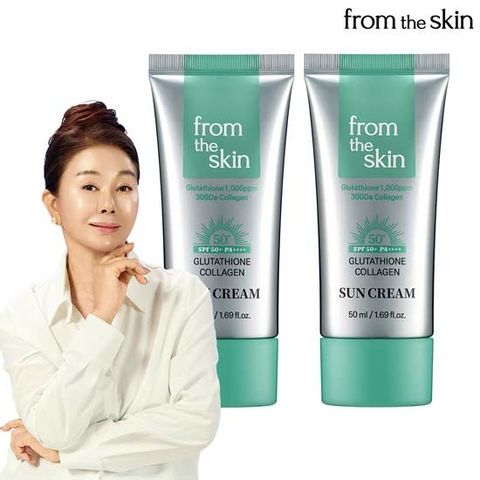 배우 김청의 동안비법! 프롬더스킨 선크림 1+1