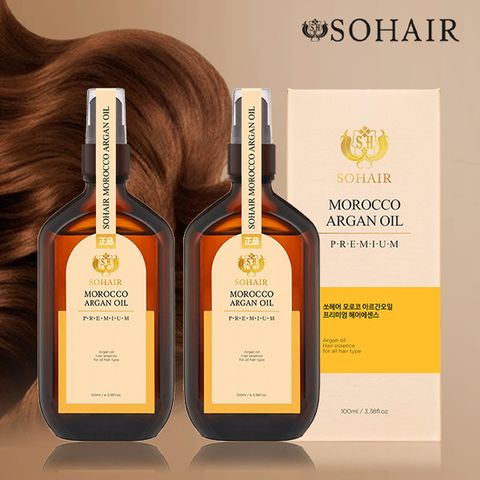 쏘헤어 모로코 아르간 오일 프리미엄 100ml*2개