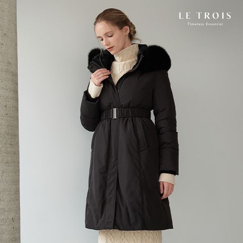 [LE TROIS]르투아 밍크폭스구스다운