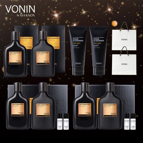 LG생활건강 보닌 더캐릭터블랙 남성기초 3세트+폼클2