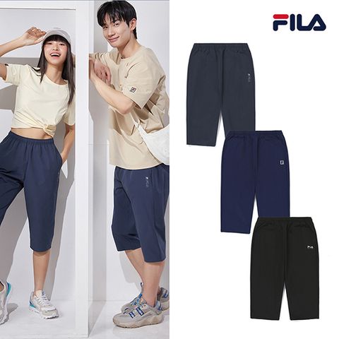 [휠라] 추가생산NO FILA 남녀 7부 이지팬츠 3종