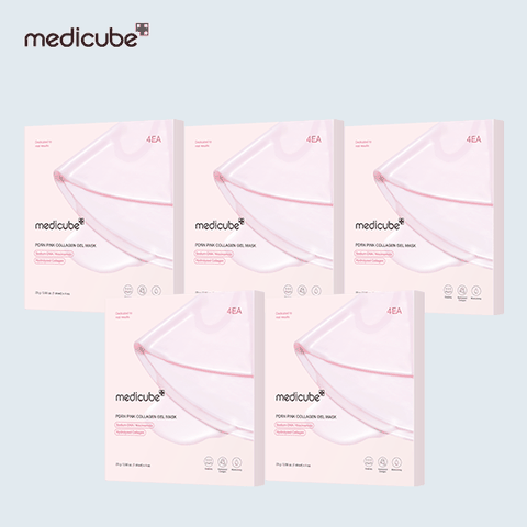 메디큐브 PDRN 핑크 콜라겐 겔 마스크(28g) 총 20매