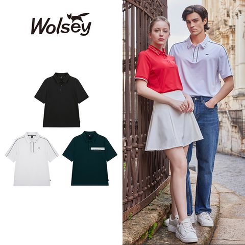 [Wolsey] 울시25SS 남성 에어로쿨 카라셔츠 3종
