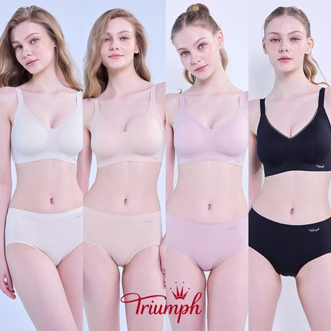트라이엄프 젤리 서포터 브라팬티 4세트