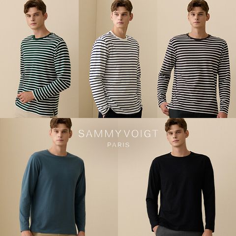 25FW 새미보이트 남성 오가닉 코튼100 티셔츠 5종