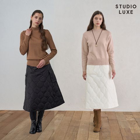 스튜디오럭스 패딩 스커트 2종