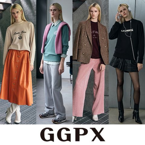 [GGPX]레터링 스웻 맨투맨 티셔츠4종