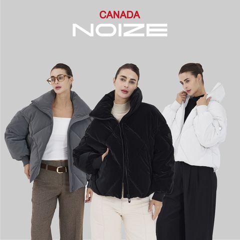 [NOIZE] 노이즈 25FW 캐시 글로시 퀼팅 패딩