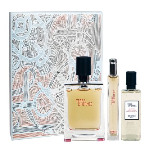 에르메스 떼르 데르메스 한정세트(퓨어퍼퓸+오드 뚜왈렛+헤어바디샤워젤)