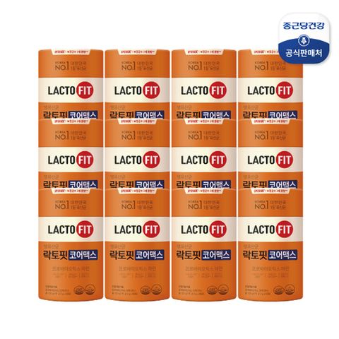 종근당건강 락토핏 코어맥스 12통*60포