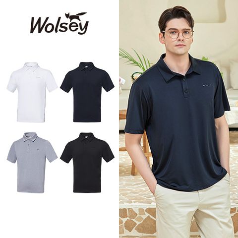 [Wolsey]울시 26SS 남성 반팔 기능성 카라셔츠 4종 세트