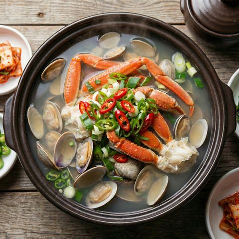 김하진 순수대게 조개탕 500g *10팩