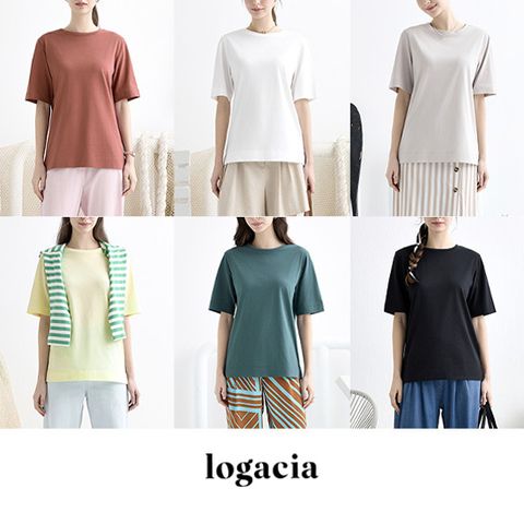 [런칭가 59,900원]25SS 로가시아 세인트 실켓 티셔츠 6종