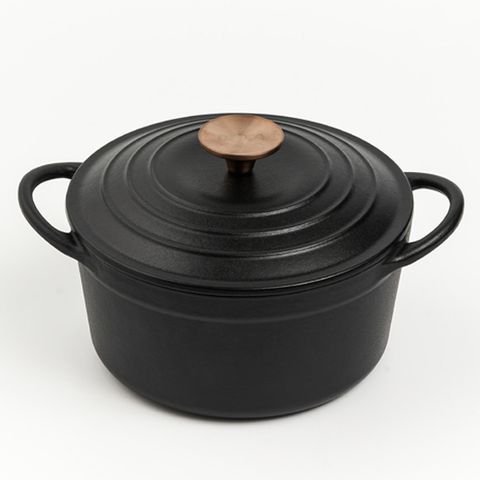 베카 시즈닝 무쇠 양수냄비 20cm