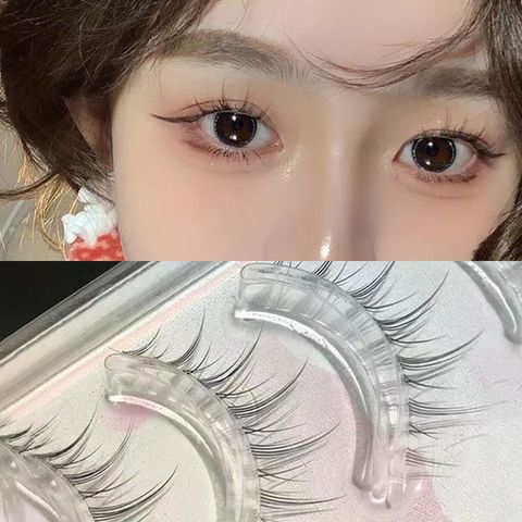 [5개세트] 달눈 내츄럴 투명 라인 셀프 속눈썹