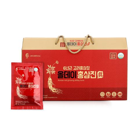 한국삼 6년근 고려홍삼정 올데이 홍삼진 50ml 30포 