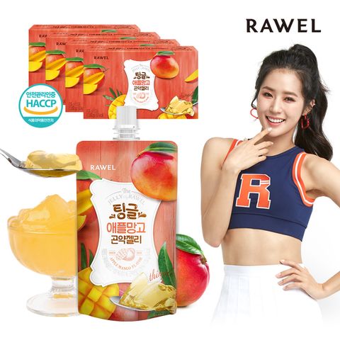 로엘 곤약젤리 애플망고 4박스 (130g x 40팩)