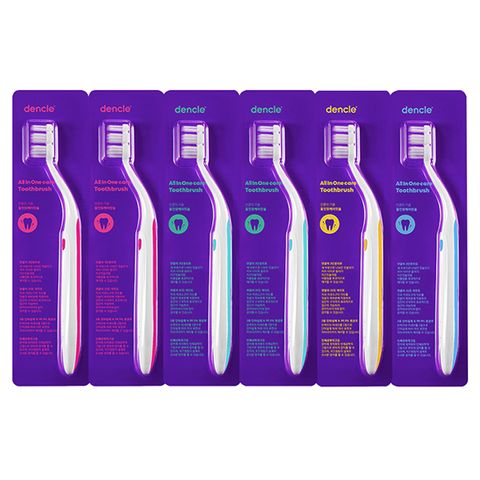 덴클 올인원플러스케어 칫솔 6개